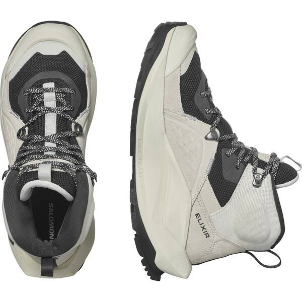 Thumbnail - SALOMON Damen Trekkingstiefel SHOES ELIXIR MID GTX W Vanila/Phantm/Met