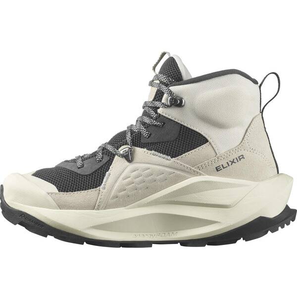 Thumbnail - SALOMON Damen Trekkingstiefel SHOES ELIXIR MID GTX W Vanila/Phantm/Met