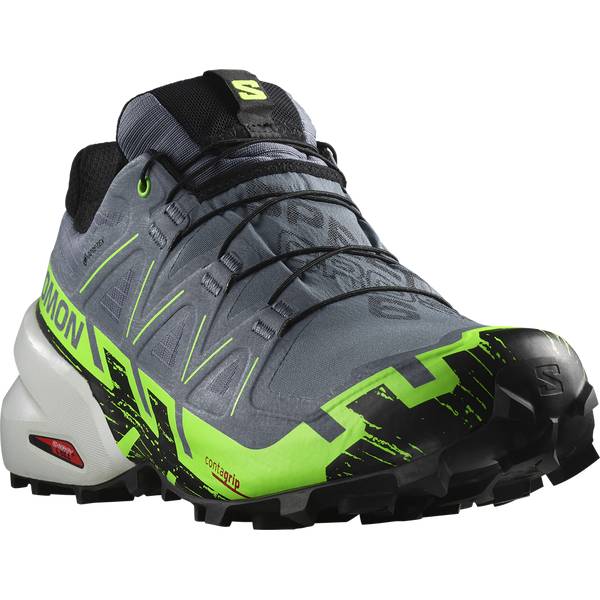 Thumbnail - SALOMON Herren Trailrunningschuhe SHOES SPEEDCROSS 6 GTX Flint/Grgeck/Blac