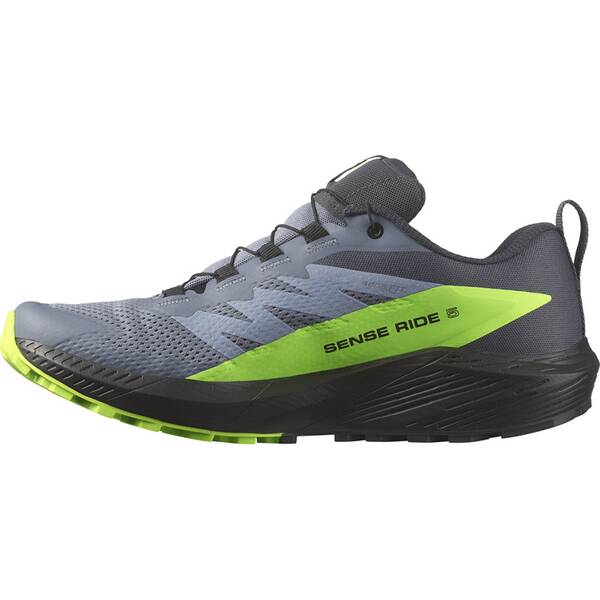 Thumbnail - SALOMON Herren Trailrunningschuhe SHOES SENSE RIDE 5 GTX Flint/Black/Grgec