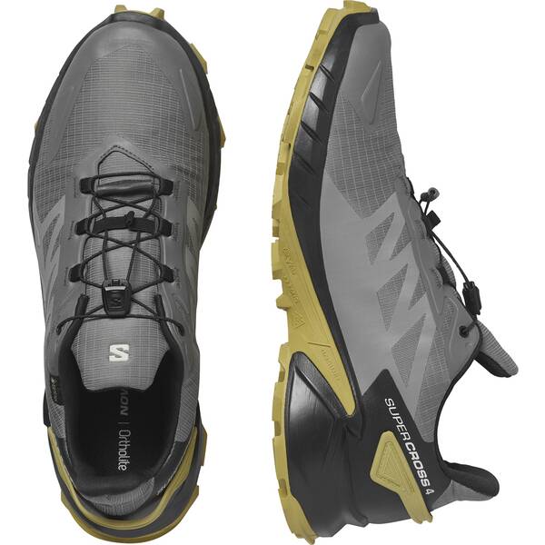 Thumbnail - SALOMON Herren Trailrunningschuhe SHOES SUPERCROSS 4 GTX Pewter/Black/Crgr