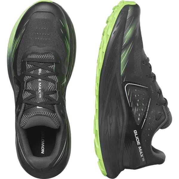 Thumbnail - SALOMON Herren Trailrunningschuhe SHOES GLIDE MAX TR Indink/Black/Grgeck