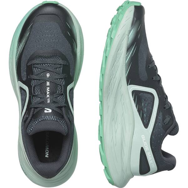 Thumbnail - SALOMON Damen Trailrunningschuhe SHOES GLIDE MAX TR W Ebony/Bluhaz/Ckatoo