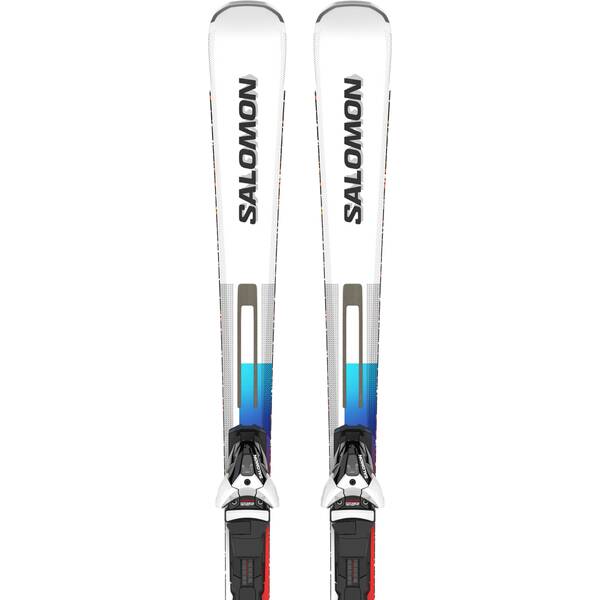 Thumbnail - SALOMON Herren All-Mountain Ski E ADDIKT + Z12 GW F80 Wh/B