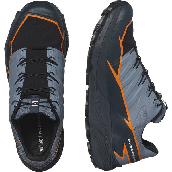Thumbnail - SALOMON Herren Trailrunningschuhe SHOES THUNDERCROSS GTX Flint/Carbon/Opep