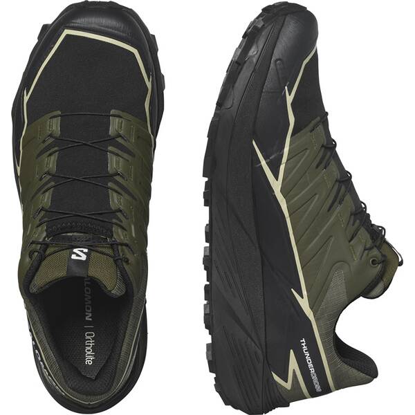Thumbnail - SALOMON Herren Trailrunningschuhe SHOES THUNDERCROSS GTX OlvNig/Black/Alfa