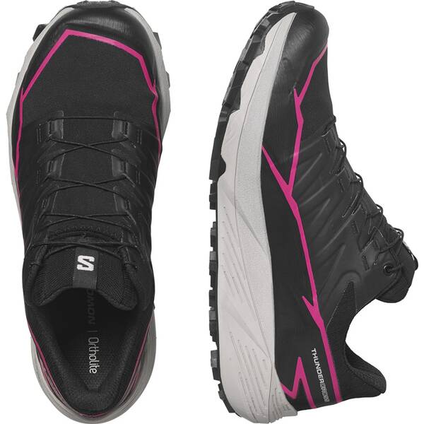 Thumbnail - SALOMON Damen Trailrunningschuhe SHOES THUNDERCROSS GTX W Black/Black/Pin