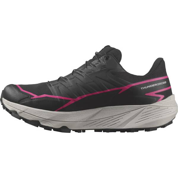 Thumbnail - SALOMON Damen Trailrunningschuhe SHOES THUNDERCROSS GTX W Black/Black/Pin