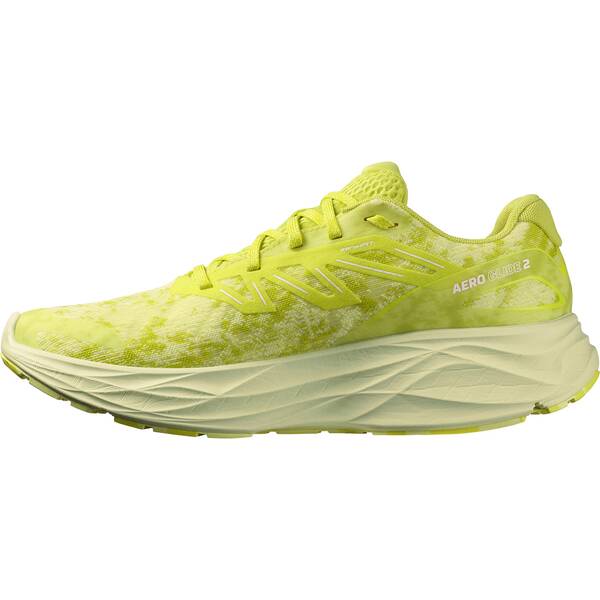 Thumbnail - SALOMON Herren Laufschuhe SHOES AERO GLIDE 2 Sulphr/Sun Lm/Whjade