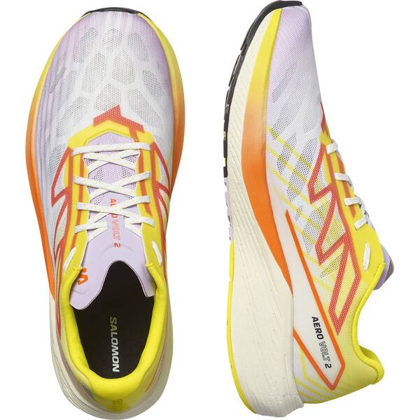 Thumbnail - SALOMON Herren Laufschuhe SHOES AERO VOLT 2 Sulphr/Opetal/Vanila