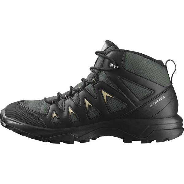 Thumbnail - SALOMON Herren Multifunktionsstiefel SHOES X BRAZE MID GTX Ubnchi/Black/Slagr