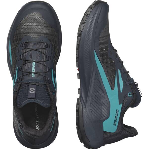 Thumbnail - SALOMON Herren Trailrunningschuhe SHOES GENESIS Carbon/Tahitian Tide/QuSh