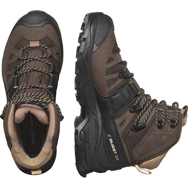 Thumbnail - SALOMON Damen Trekkingstiefel SHOES QUEST 4 GTX W Shopbg/Black/Cork