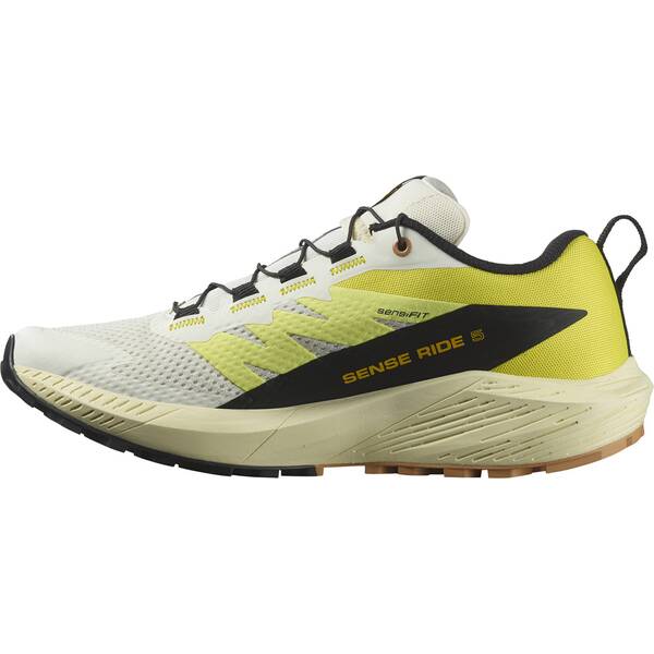 Thumbnail - SALOMON Damen Trailrunningschuhe SHOES SENSE RIDE 5 W Vanila/Sulphr/Black