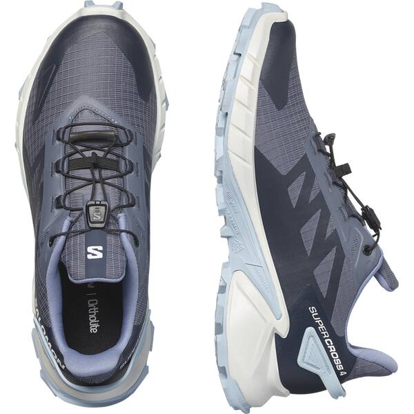 Thumbnail - SALOMON Damen Trailrunningschuhe SHOES SUPERCROSS 4 W Grisai/Wht/Cashbl