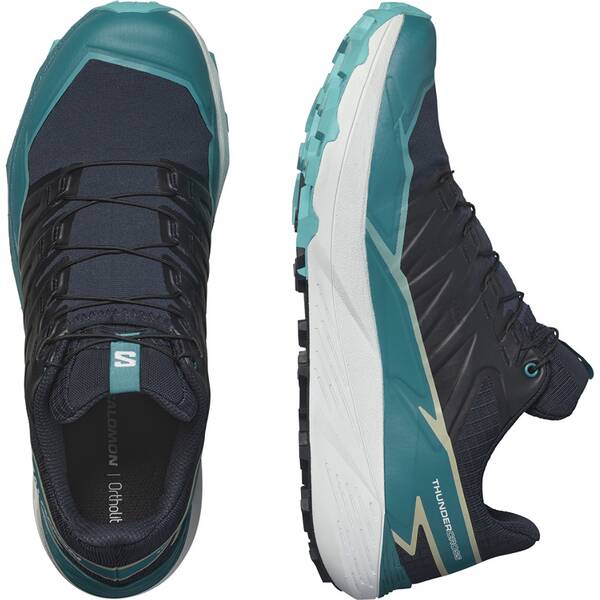 Thumbnail - SALOMON Herren Trailrunningschuhe SHOES THUNDERCROSS Carbon/Tahide/Peablu