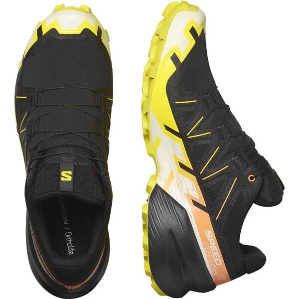 Thumbnail - SALOMON Herren Trailrunningschuhe SHOES SPEEDCROSS 6 GTX Black/Sulphr/Bpar