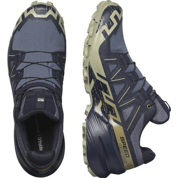 Thumbnail - SALOMON Herren Trailrunningschuhe SHOES SPEEDCROSS 6 GTX Grisai/Carbon/Tea