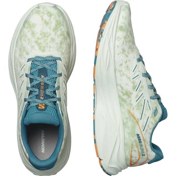 Thumbnail - SALOMON Herren Laufschuhe SHOES AERO GLIDE 2 Claqua/Tahide/Bparad