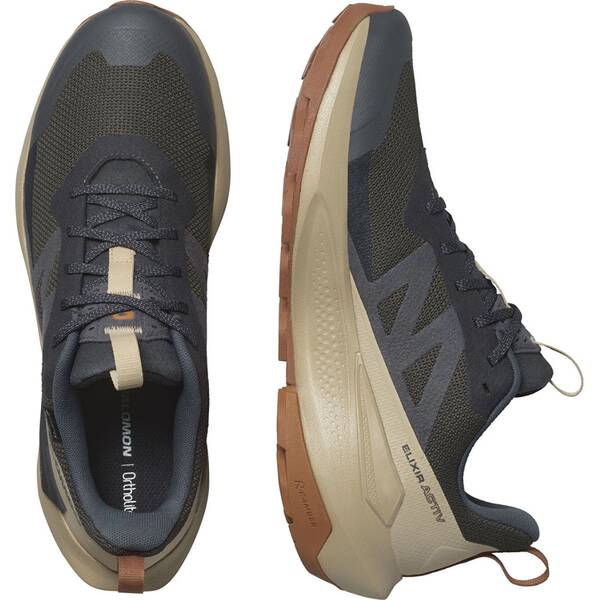 Thumbnail - SALOMON Herren Multifunktionsschuhe SHOES ELIXIR ACTIV GTX Phantm/Sfari/Cara