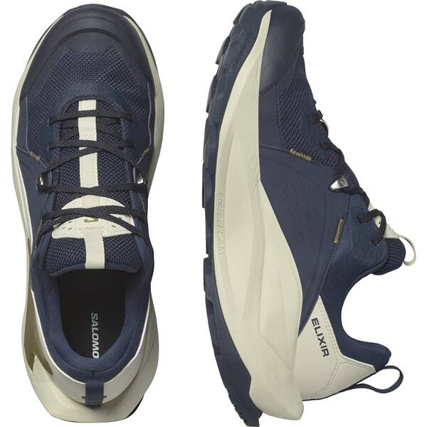Thumbnail - SALOMON Herren Multifunktionsschuhe SHOES ELIXIR GTX Blue Nights/Almilk/Goto