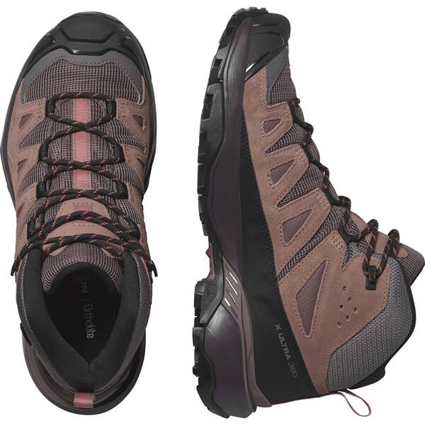 Thumbnail - SALOMON Damen Multifunktionsstiefel SHOES X ULTRA 360 LTR MID GTX W Pepper/C