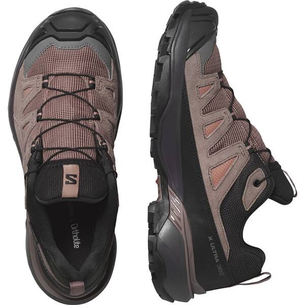 Thumbnail - SALOMON Damen Multifunktionsschuhe SHOES X ULTRA 360 LTR GTX W Cognac/Peppe