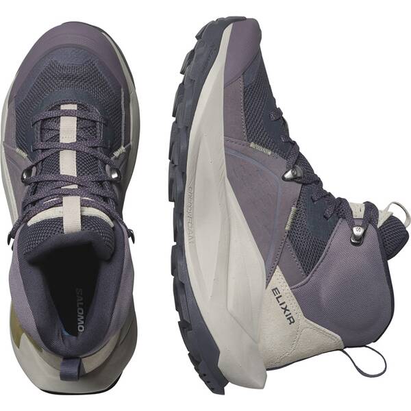 Thumbnail - SALOMON Damen Trekkingstiefel SHOES ELIXIR MID GTX W 9 Iron/Shrk/Slv C