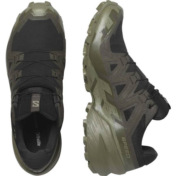 Thumbnail - SALOMON Herren Trailrunningschuhe SHOES SPEEDCROSS 6 GTX Black/Peat/Dlicgr
