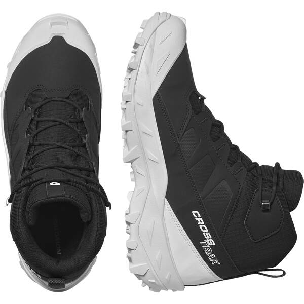Thumbnail - SALOMON Herren Stiefel SHOES CROSSTRAK WP Black/Black/White
