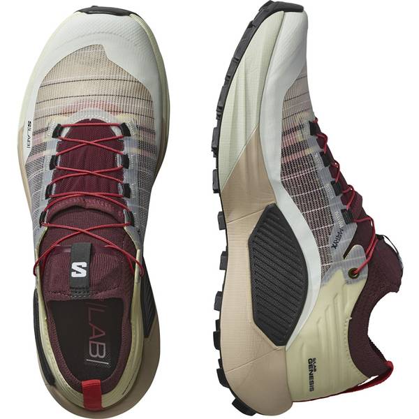 Thumbnail - SALOMON Herren Trailrunningschuhe SHOES S/LAB GENESIS Vanila/Dchoco/Black