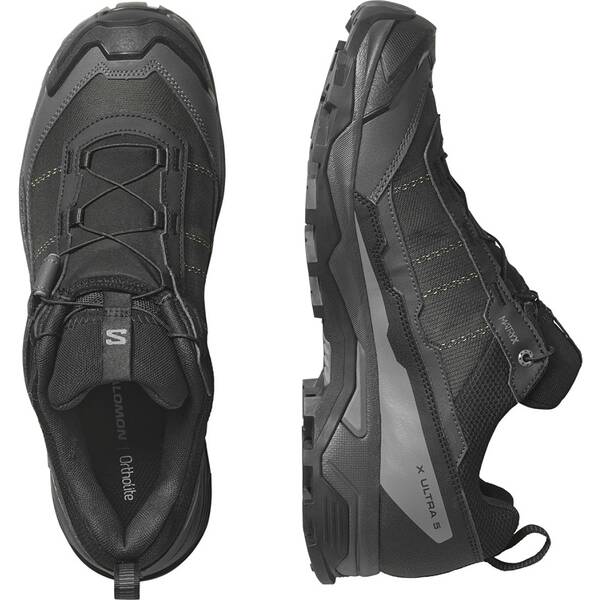 Thumbnail - SALOMON Herren Multifunktionsschuhe SHOES X ULTRA 5 GTX Black/Asphalt/Clrock