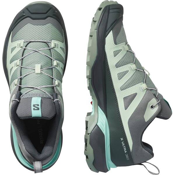 Thumbnail - SALOMON Damen Multifunktionsschuhe SHOES X ULTRA 360 W Greenm/Ubnchi/Claqua