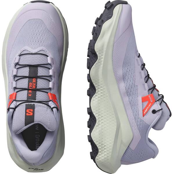 Thumbnail - SALOMON Damen Trailrunningschuhe SHOES ULTRA GLIDE 3 W Cosmic/Icicle/Neon