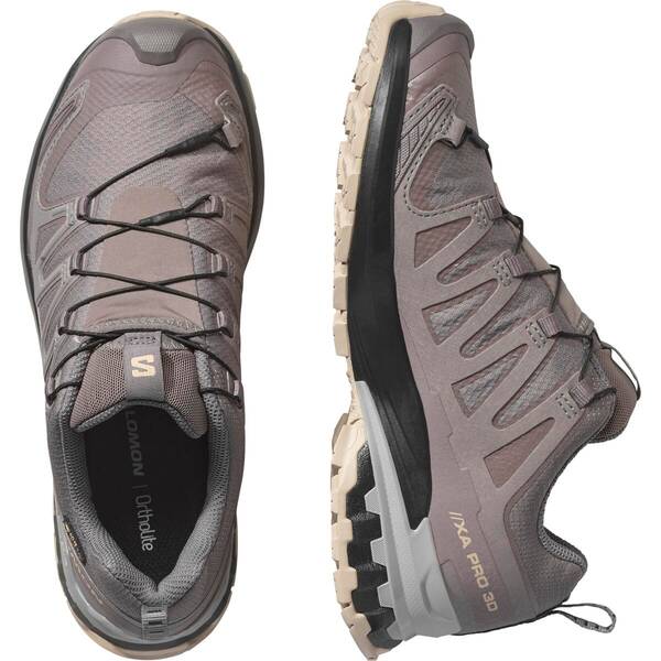 Thumbnail - SALOMON Damen Trailrunningschuhe SHOES XA PRO 3D V9 GTX W Pkiten/Black/Gu