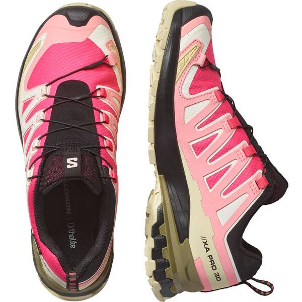 Thumbnail - SALOMON Damen Trailrunningschuhe SHOES XA PRO 3D V9 GTX W Rouger/Vanila/M