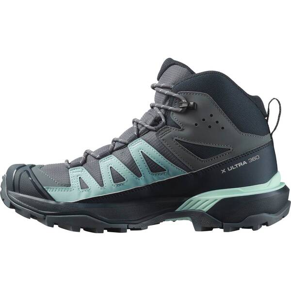 Thumbnail - SALOMON Damen Trekkingstiefel SHOES X ULTRA 360 MID GTX W Turbul/Carbo