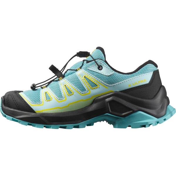 Thumbnail - SALOMON Kinder Walkingschuhe SHOES X ULTRA GTX J Blue Curacao/Turbul