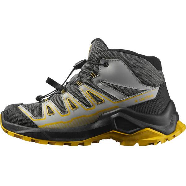Thumbnail - SALOMON Kinder Trekkingstiefel SHOES X ULTRA MID GTX J Clrock/Black/Spi