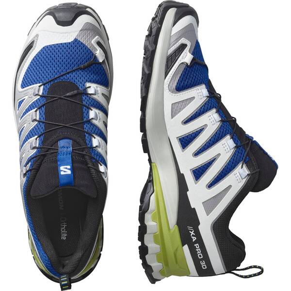 Thumbnail - SALOMON Herren Trailrunningschuhe SHOES XA PRO 3D V9 Nautbl/Allo/Citron