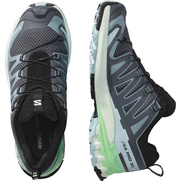 Thumbnail - SALOMON Damen Trailrunningschuhe SHOES XA PRO 3D V9 W Turbul/Iced A/Patin