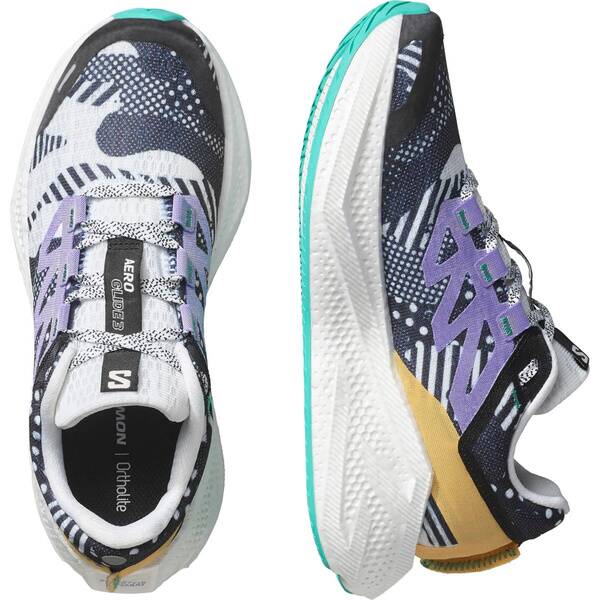 Thumbnail - SALOMON Damen Laufschuhe SHOES AERO GLIDE 3 W PROTO PACK Wht/Blac