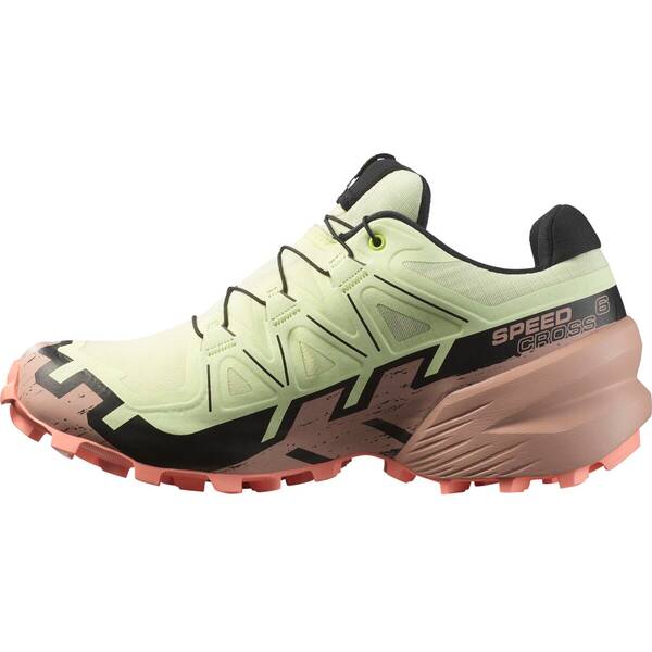 Thumbnail - SALOMON Damen Trailrunningschuhe SHOES SPEEDCROSS 6 GTX W Lime C/Mahogr/B