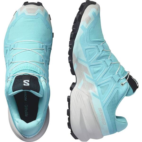 Thumbnail - SALOMON Damen Trailrunningschuhe SHOES SPEEDCROSS 6 W Blue Curacao/LunRoc