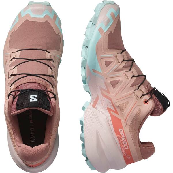 Thumbnail - SALOMON Damen Trailrunningschuhe SHOES SPEEDCROSS 6 W Mahogr/Hushev/Iced