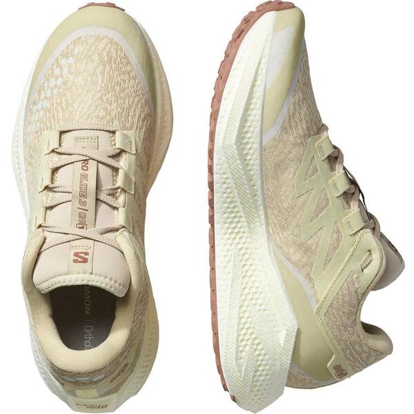 Thumbnail - SALOMON Herren Laufschuhe SHOES AERO GLIDE 3 GRVL Greenh/Vanila/Ru