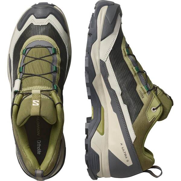 Thumbnail - SALOMON Herren Multifunktionsschuhe SHOES X ULTRA 5 Aloe/Asphalt/Eden