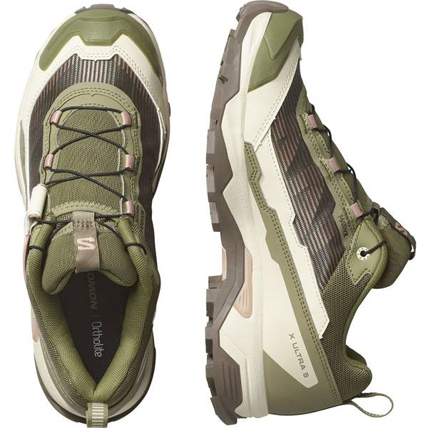 Thumbnail - SALOMON Damen Multifunktionsschuhe SHOES X ULTRA 5 W Aloe/Shortbread/Mahogr