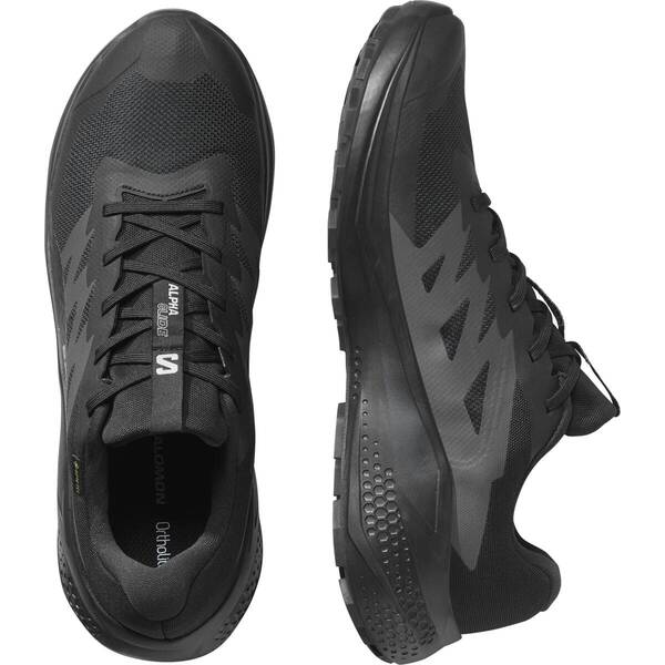 Thumbnail - SALOMON Herren Trailrunningschuhe SHOES ALPHAGLIDE GTX Black/Asphalt/Black