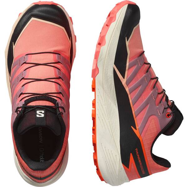 Thumbnail - SALOMON Damen Laufschuhe SHOES THUNDERCROSS W Fuco/Black/Redora
